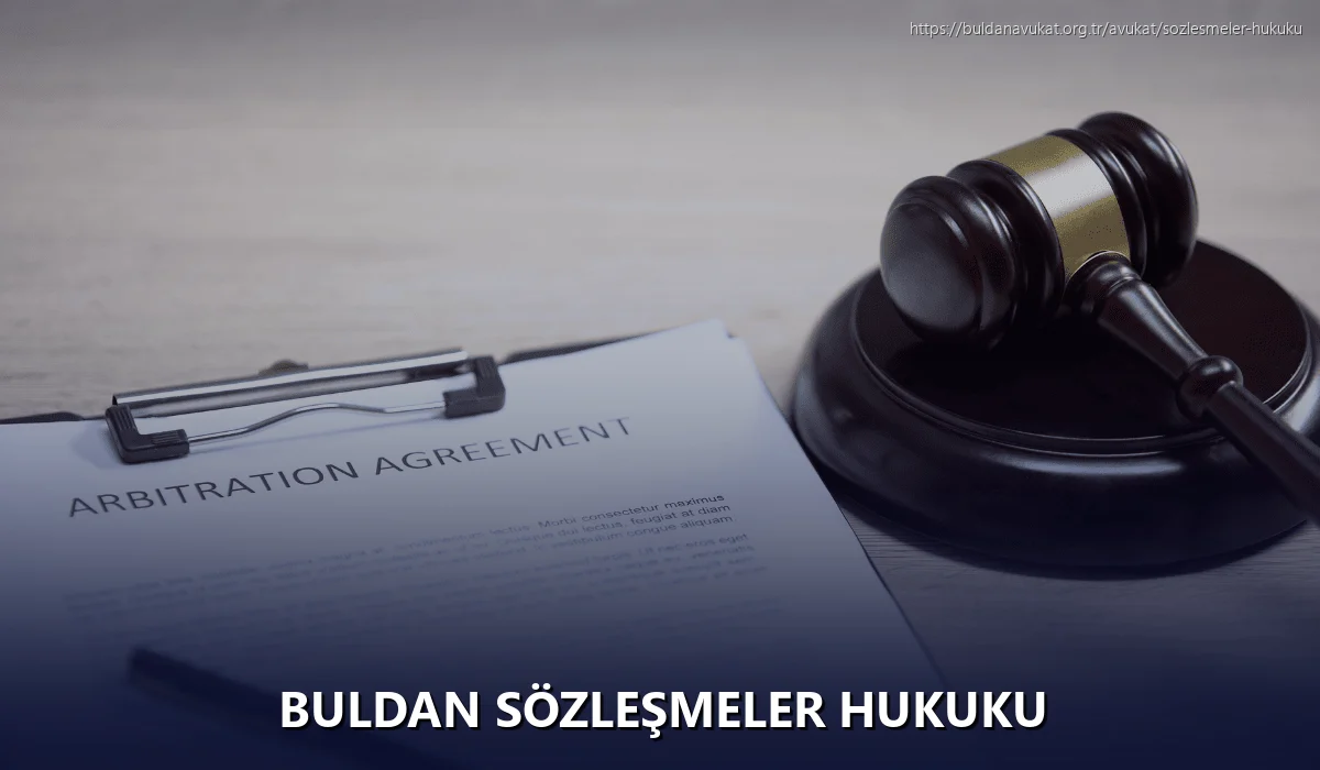 Buldan Sözleşmeler Hukuku